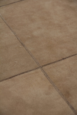 Exquisite Rugs Metro Velvet 3297 Beige Area Rug by The Met Closeup Image