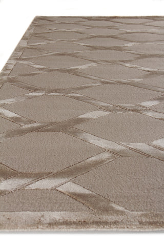 Exquisite Rugs Metro Velvet 3297 Beige Area Rug by The Met Pile Image