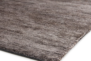 Exquisite Rugs Crush 3298 Charcoal/Gray Area Rug Corner Image