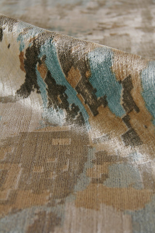 Exquisite Rugs Koda 3333 Blue/Brown Area Rug Pile Image