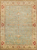 Exquisite Rugs Antique Weave Serapi 3335 Light Blue/Ivory Area Rug main image