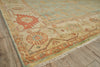 Exquisite Rugs Antique Weave Serapi 3335 Light Blue/Ivory Area Rug Corner Image