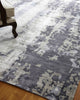 Exquisite Rugs Bamboo Silk 3337 Blue/Gray Area Rug Detail Image