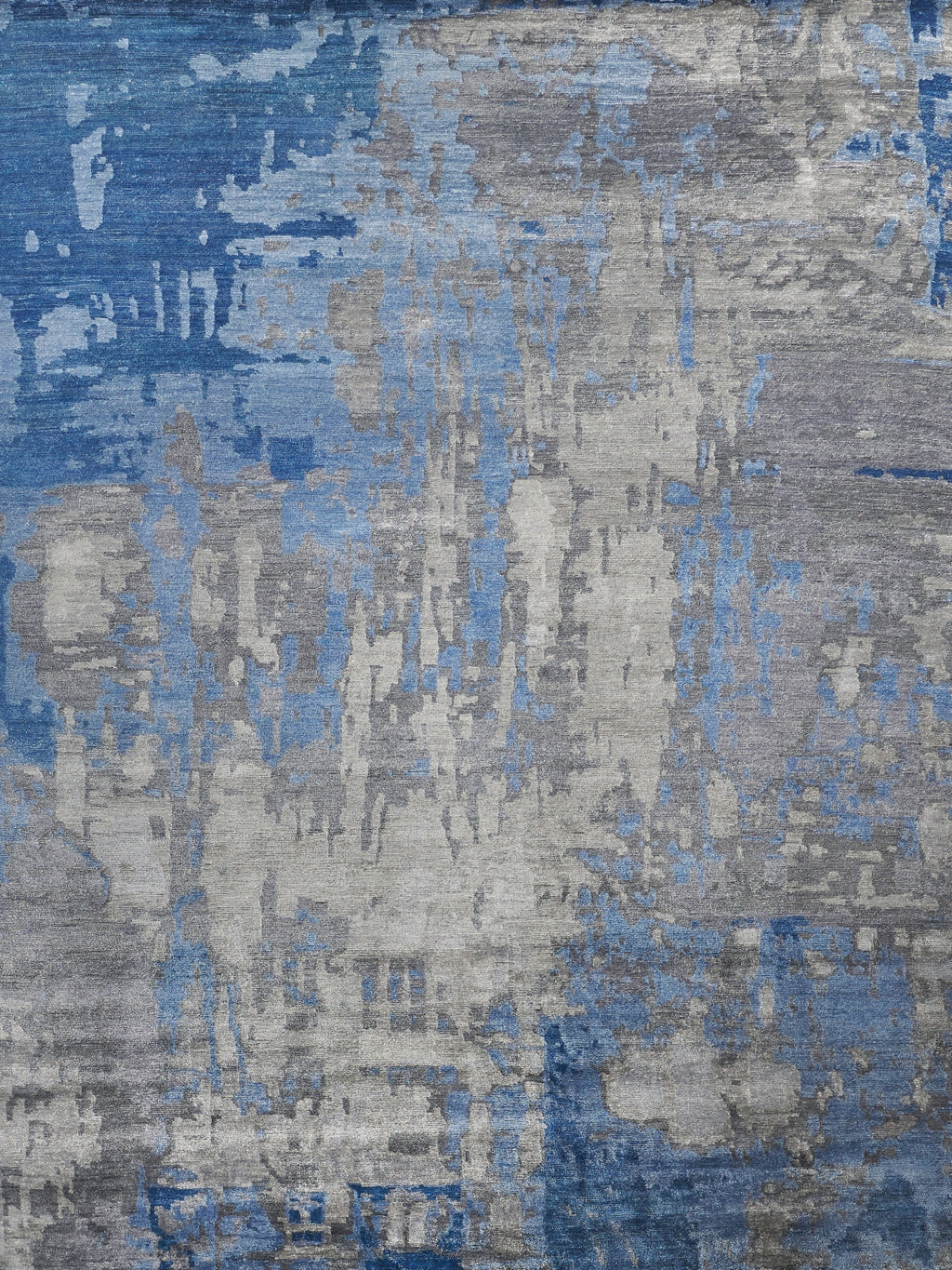 Exquisite Rugs Bamboo Silk 3339 Blue/Gray Area Rug