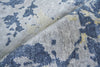 Exquisite Rugs Bamboo Silk 3340 Blue/Gray Area Rug Pile Image