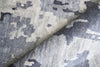 Exquisite Rugs Bamboo Silk 3341 Blue/Gray Area Rug Pile Image