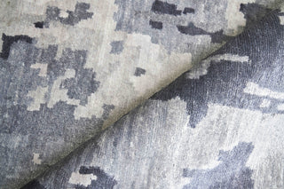 Exquisite Rugs Bamboo Silk 3341 Blue/Gray Area Rug Pile Image