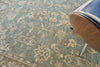 Exquisite Rugs Antique Weave Oushak 3346 Blue/Light Brown Area Rug Lifestyle Image Feature