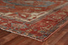 Exquisite Rugs Antique Weave Serapi 3347 Rust/Ivory Area Rug Corner Image