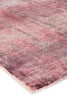 Exquisite Rugs Koda 3351 Pink Area Rug Corner Image