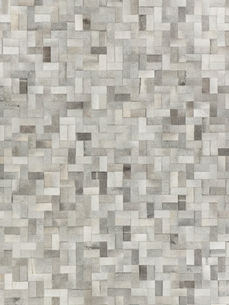 Exquisite Rugs Natural Hide 3353 Silver Area Rug main image