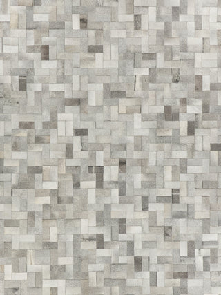 Exquisite Rugs Natural Hide 3353 Silver Area Rug main image
