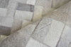 Exquisite Rugs Natural Hide 3353 Silver Area Rug Pile Image