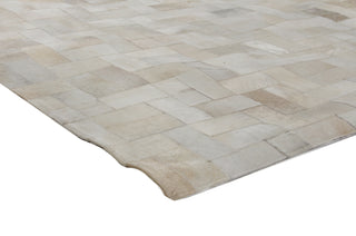 Exquisite Rugs Natural Hide 3354 Ivory/Multi Area Rug Corner Image