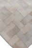 Exquisite Rugs Natural Hide 3354 Ivory/Multi Area Rug Detail Image
