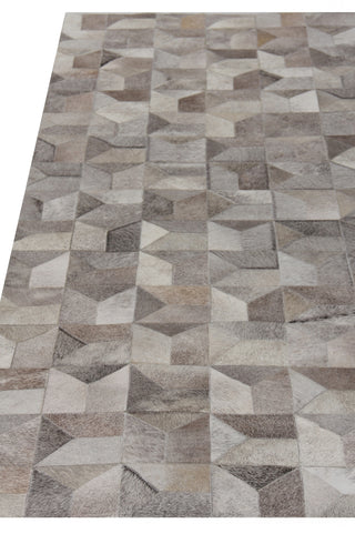 Exquisite Rugs Natural Hide 3355 Gray/Multi Area Rug Pile Image