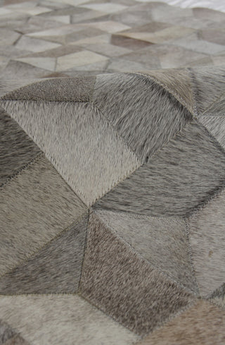 Exquisite Rugs Natural Hide 3355 Gray/Multi Area Rug Lifestyle Image Feature