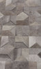 Exquisite Rugs Natural Hide 3355 Gray/Multi Area Rug Lifestyle Image Feature