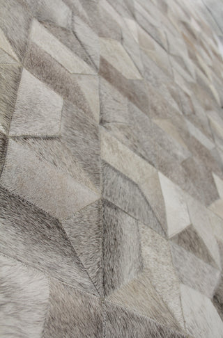 Exquisite Rugs Natural Hide 3355 Gray/Multi Area Rug 