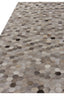Exquisite Rugs Natural Hide 3357 Dark Gray/Multi Area Rug Pile Image