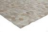 Exquisite Rugs Natural Hide 3358 Ivory/Multi Area Rug Corner Image