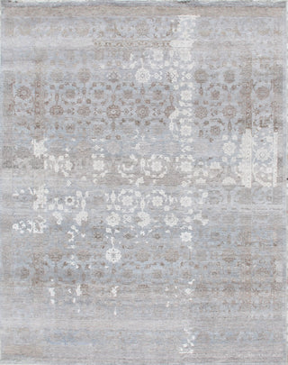 Exquisite Rugs Beverly 3372 Gray/Light Blue Area Rug by The Met main image