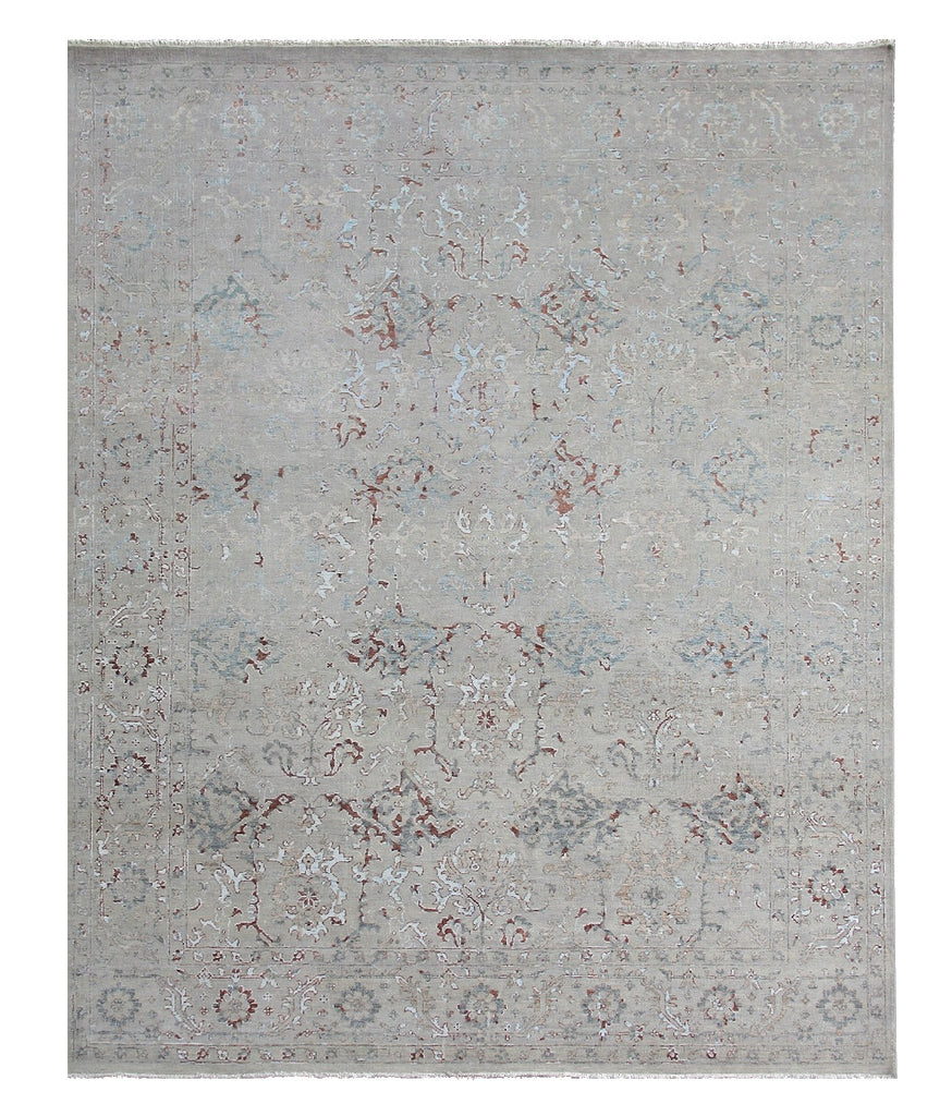 Exquisite Rugs Beverly 3373 Light Blue/Gray Area Rug by The Met main image