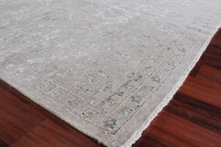 Exquisite Rugs Beverly 3373 Light Blue/Gray Area Rug by The Met Corner Image