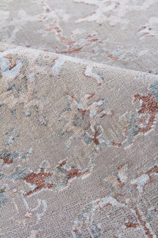 Exquisite Rugs Beverly 3373 Light Blue/Gray Area Rug by The Met Detail Image