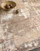 Exquisite Rugs Koda 3378 Beige/Ivory Area Rug Lifestyle Image Feature