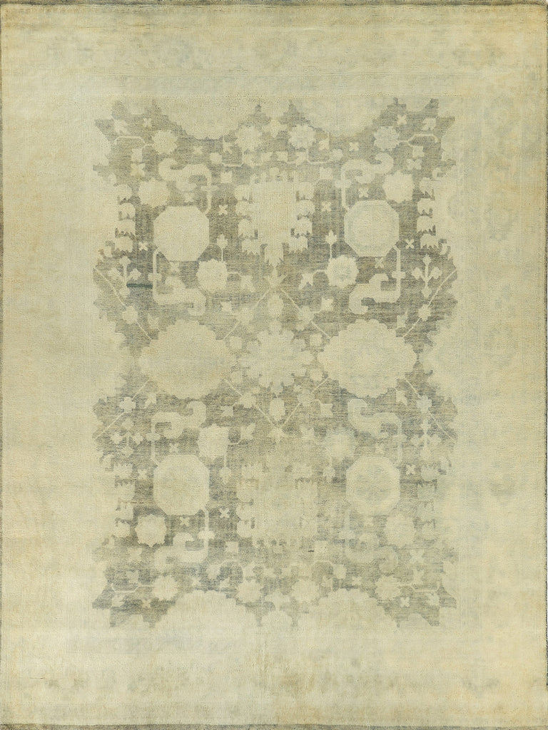 Exquisite Rugs Antique Weave Oushak 3381 Olive/Multi Area Rug main image