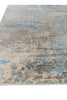 Exquisite Rugs Koda 3394 Blue/Gray Area Rug Closeup Image