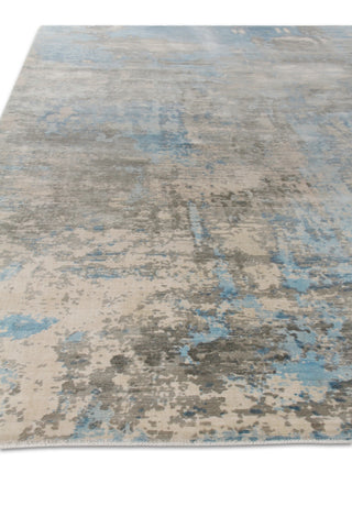 Exquisite Rugs Koda 3394 Blue/Gray Area Rug Closeup Image