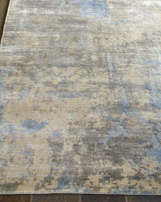 Exquisite Rugs Koda 3394 Blue/Gray Area Rug Detail Image