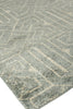 Exquisite Rugs Prague 3399 Aqua Area Rug Corner Image