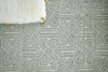 Exquisite Rugs Prague 3399 Aqua Area Rug Detail Image