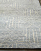 Exquisite Rugs Prague 3399 Aqua Area Rug Lifestyle Image Feature
