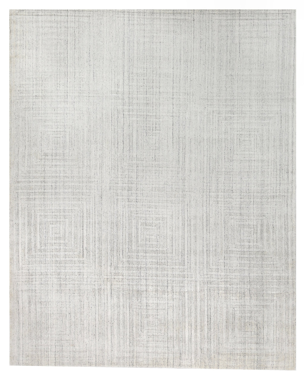 Exquisite Rugs Robin Embossed 3407 White Area Rug by The Met ...