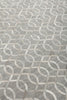 Exquisite Rugs Berlin 3413 Silver/Ivory Area Rug by The Met Pile Image