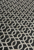 Exquisite Rugs Berlin 3414 Charcoal/Ivory Area Rug by The Met Pile Image