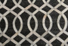 Exquisite Rugs Berlin 3414 Charcoal/Ivory Area Rug by The Met Lifestyle Image Feature