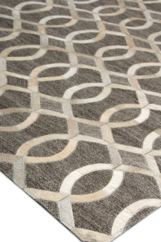Exquisite Rugs Berlin 3415 Beige/Ivory Area Rug by The Met Corner Image