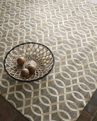 Exquisite Rugs Berlin 3415 Beige/Ivory Area Rug by The Met Pile Image
