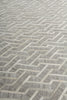 Exquisite Rugs Berlin 3416 Silver/Ivory Area Rug by The Met Pile Image