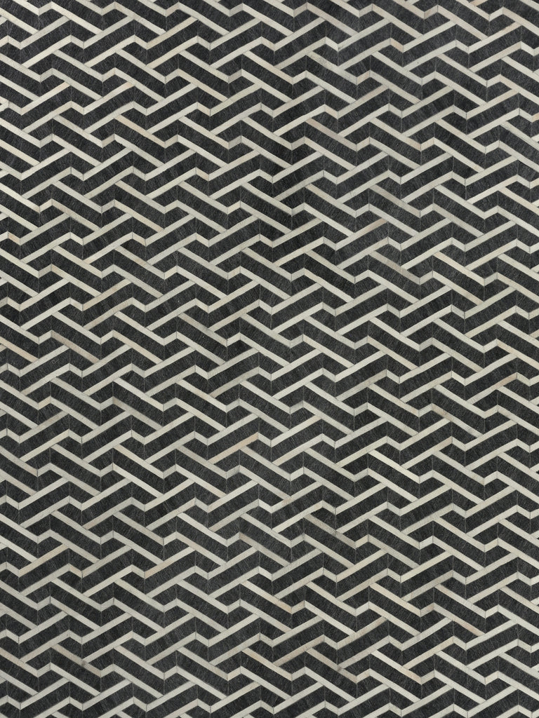 Exquisite Rugs Berlin 3417 Charcoal/Ivory Area Rug by The Met main image