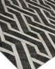 Exquisite Rugs Berlin 3417 Charcoal/Ivory Area Rug by The Met Corner Image
