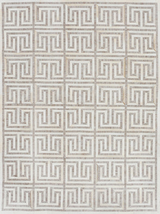 Exquisite Rugs Berlin 3419 Silver/Ivory Area Rug by The Met main image