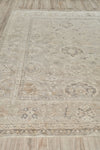 Exquisite Rugs Antique Weave Oushak 3420 Ivory/Brown Area Rug