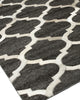 Exquisite Rugs Berlin 3423 Charcoal/Ivory Area Rug by The Met Corner Image