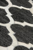 Exquisite Rugs Berlin 3423 Charcoal/Ivory Area Rug by The Met Pile Image